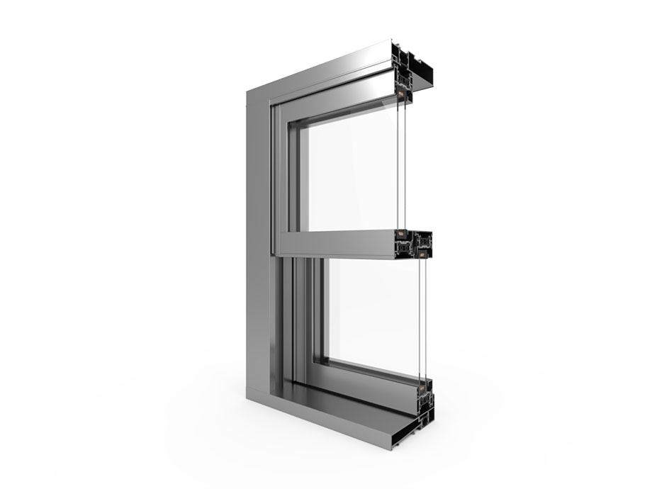 Aluminiumfenster Modell VS600