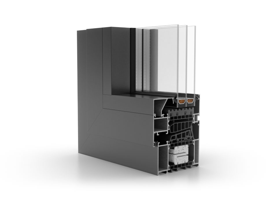 Aluminiumfenster Modell MasterLine 10