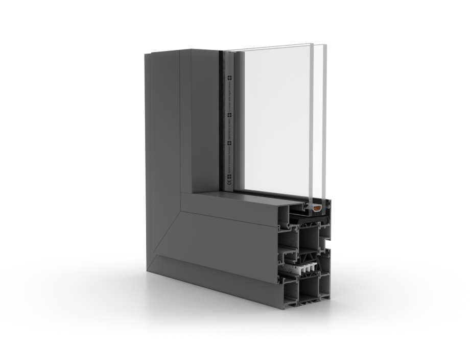 Aluminiumfenster Modell Entra