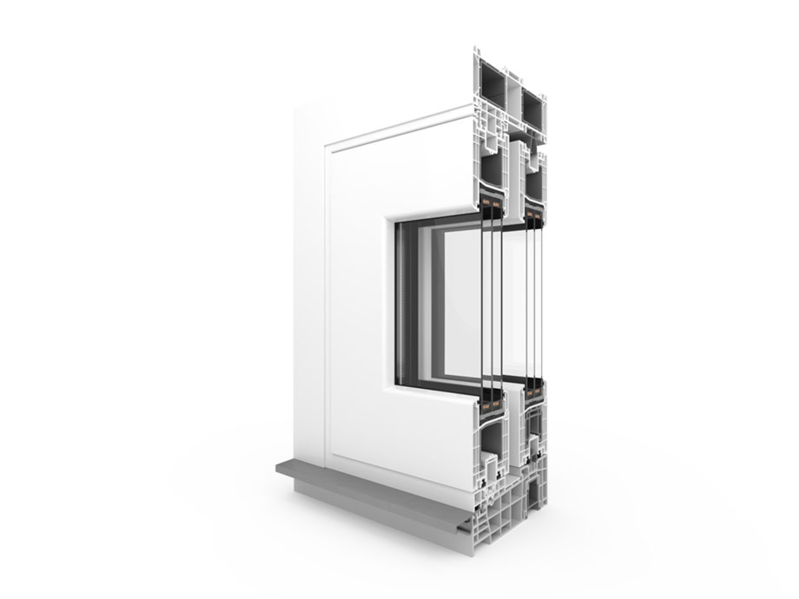 PVC-Schiebesystem - Gealan HST